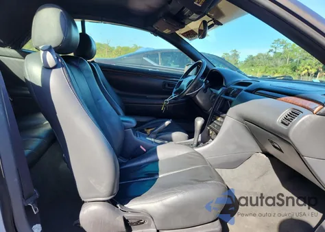 2001 Toyota Camry Solara Se из США, поврежденный, VIN 2T1FF22P01C430889